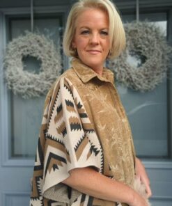 aztec poncho