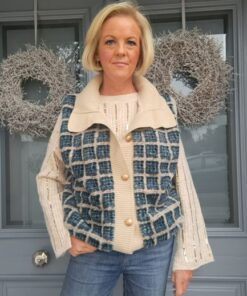 Checkered Gilet